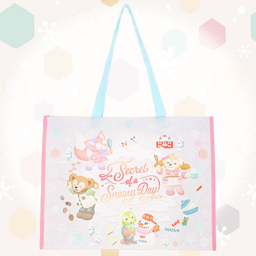 NOV 5 PREORDER - Disneysea Limited - Duffy & Friends - Secret Of a Snowy Day - ECO Bag