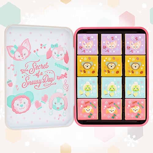 NOV 5 PREORDER - Disneysea Limited - Duffy & Friends - Secret Of a Snowy Day - Chocolate Tin