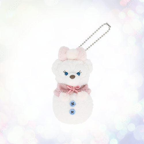NOV 5 PREORDER - Disneysea Limited - Duffy & Friends - Secret Of a Snowy Day - Snowman Shellie May - Plush Keychain