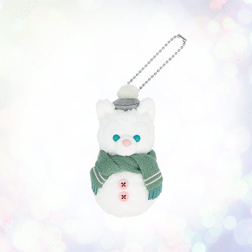 NOV 5 PREORDER - Disneysea Limited - Duffy & Friends - Secret Of a Snowy Day - Snowman Gelatoni - Plush Keychain
