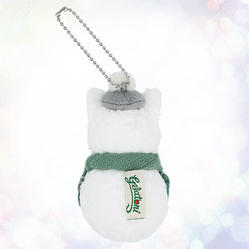 NOV 5 PREORDER - Disneysea Limited - Duffy & Friends - Secret Of a Snowy Day - Snowman Gelatoni - Plush Keychain