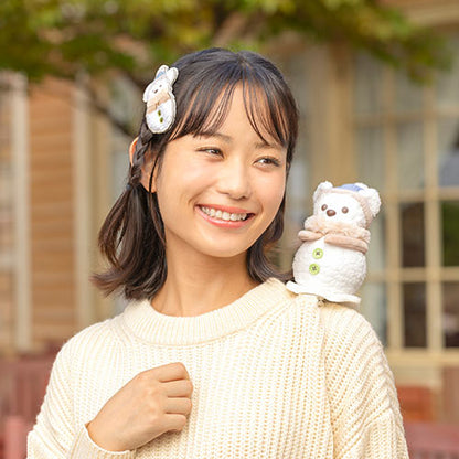 NOV 5 PREORDER - Disneysea Limited - Duffy & Friends - Secret Of a Snowy Day - Snowman Duffy Shoulder Buddy