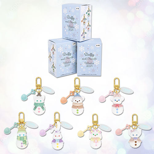NOV 5 PREORDER - Disneysea Limited - Duffy & Friends - Secret Of a Snowy Day - Snowman Keychain - Charm Blind Box