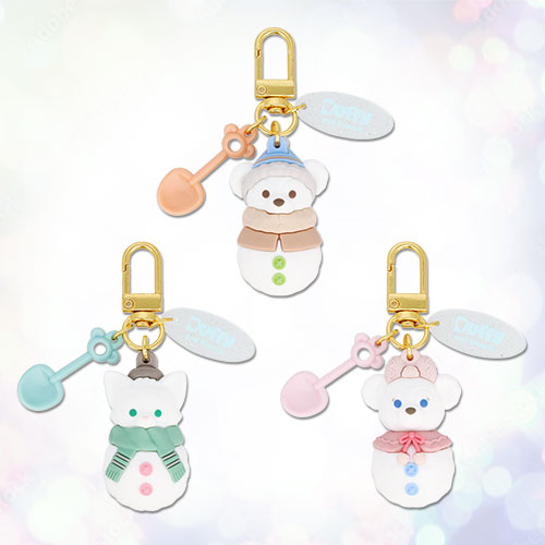 NOV 5 PREORDER - Disneysea Limited - Duffy & Friends - Secret Of a Snowy Day - Snowman Keychain - Charm Blind Box