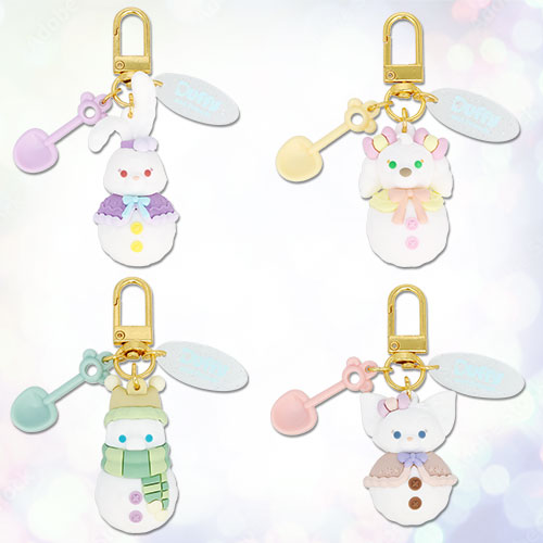 NOV 5 PREORDER - Disneysea Limited - Duffy & Friends - Secret Of a Snowy Day - Snowman Keychain - Charm Blind Box