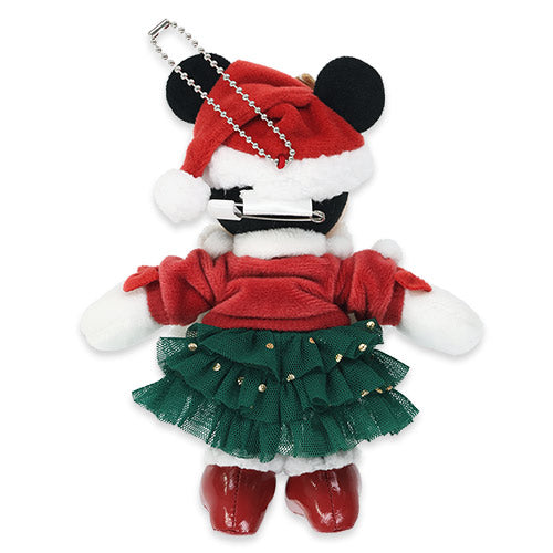 MID NOV PREORDER - Tokyo Disney Resort - Christmas 2025 - Minnie Mouse - Plush Keychain / Pin
