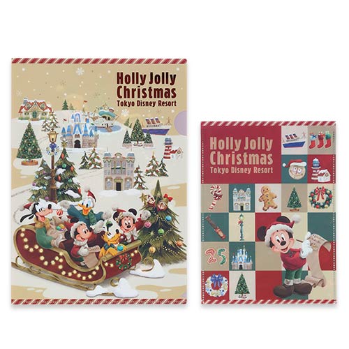 MID NOV PREORDER - Tokyo Disney Resort - Christmas 2025 - Clear File Set