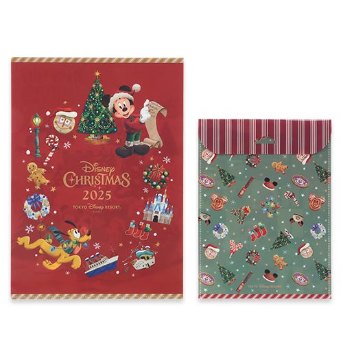 MID NOV PREORDER - Tokyo Disney Resort - Christmas 2025 - Clear File Set