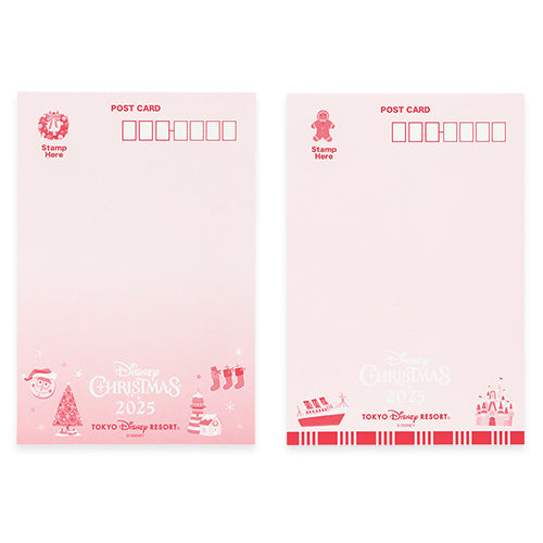 MID NOV PREORDER - Tokyo Disney Resort - Christmas 2025 - Post Card Set