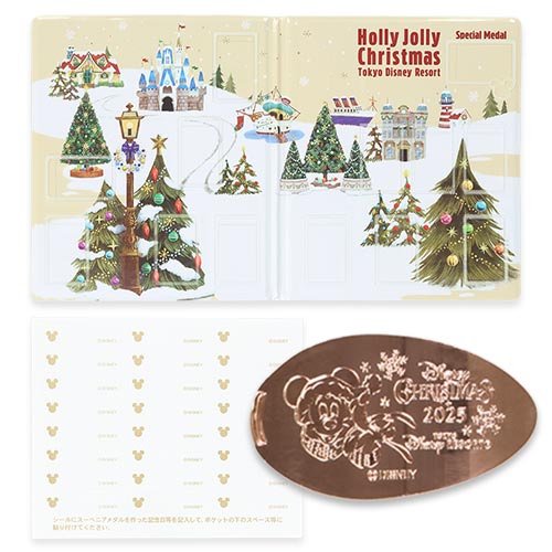 MID NOV PREORDER - Tokyo Disney Resort - Christmas 2025 - Souvenir Coin Book