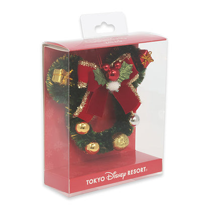 MID NOV PREORDER - Tokyo Disney Resort - Christmas 2025 - Small Mickey Mouse Wreath