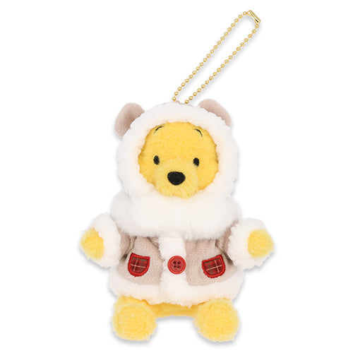 MID NOV PREORDER - Tokyo Disney Resort - Christmas 2025 - Winnie the Pooh - Plush Keychain / Pin