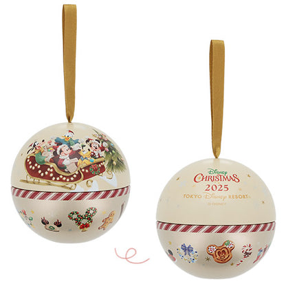 MID NOV PREORDER - Tokyo Disney Resort - Christmas 2025 - Ornament Tin with Candy
