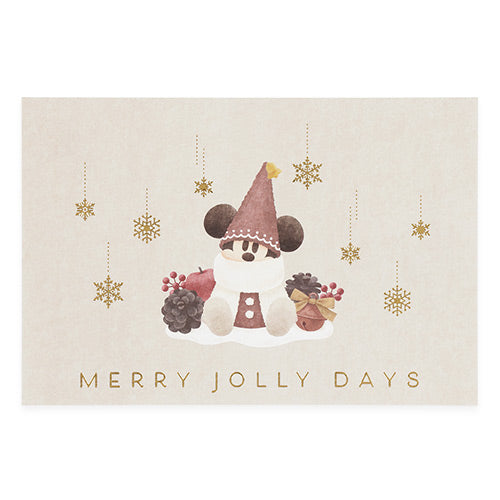 MID NOV PREORDER - Tokyo Disney Resort - Christmas 2025 - Lin Lin Lin - Mickey Mouse - Postcard