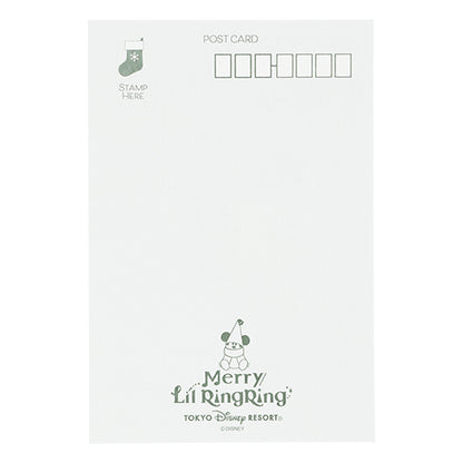 MID NOV PREORDER - Tokyo Disney Resort - Christmas 2025 - Lin Lin Lin - Mickey Mouse - Postcard