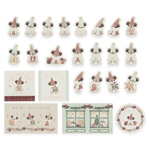 MID NOV PREORDER - Tokyo Disney Resort - Christmas 2025 - Lin Lin Lin - Mickey Mouse - Sticker Set