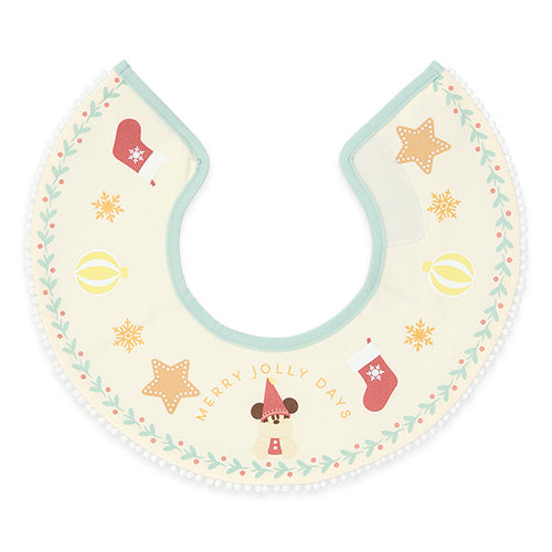 MID NOV PREORDER - Tokyo Disney Resort - Christmas 2025 - Lin Lin Lin - Mickey Mouse - Baby Bib