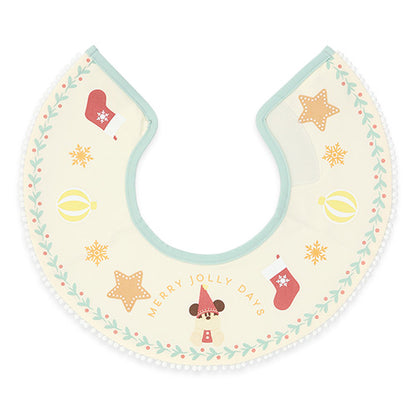MID NOV PREORDER - Tokyo Disney Resort - Christmas 2025 - Lin Lin Lin - Mickey Mouse - Baby Bib