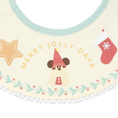 MID NOV PREORDER - Tokyo Disney Resort - Christmas 2025 - Lin Lin Lin - Mickey Mouse - Baby Bib