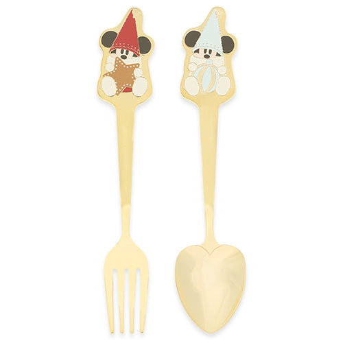 MID NOV PREORDER - Tokyo Disney Resort - Christmas 2025 - Lin Lin Lin - Mickey Mouse - Cutlery Set