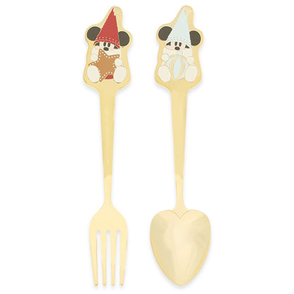 MID NOV PREORDER - Tokyo Disney Resort - Christmas 2025 - Lin Lin Lin - Mickey Mouse - Cutlery Set