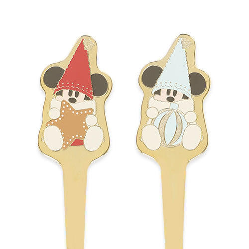 MID NOV PREORDER - Tokyo Disney Resort - Christmas 2025 - Lin Lin Lin - Mickey Mouse - Cutlery Set