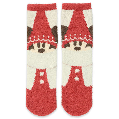 MID NOV PREORDER - Tokyo Disney Resort - Christmas 2025 - Lin Lin Lin - Mickey Mouse - Room Socks 22-25cm