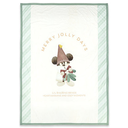 MID NOV PREORDER - Tokyo Disney Resort - Christmas 2025 - Lin Lin Lin - Mickey Mouse - Blanket