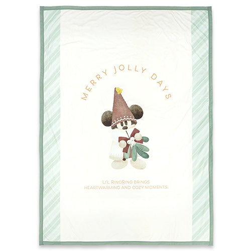 MID NOV PREORDER - Tokyo Disney Resort - Christmas 2025 - Lin Lin Lin - Mickey Mouse - Blanket