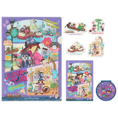 26 NOV PREORDER - Tokyo Disney Resort - Zootopia - Stationary Set
