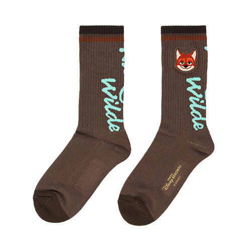 26 NOV PREORDER - Tokyo Disney Resort - Zootopia - Nick Wilde - Socks 22-25cm