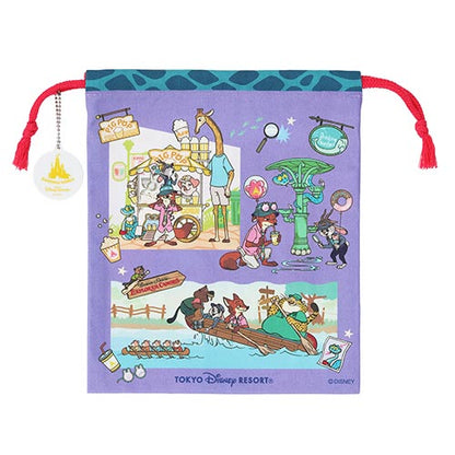 26 NOV PREORDER - Tokyo Disney Resort - Zootopia - Drawstring Bag
