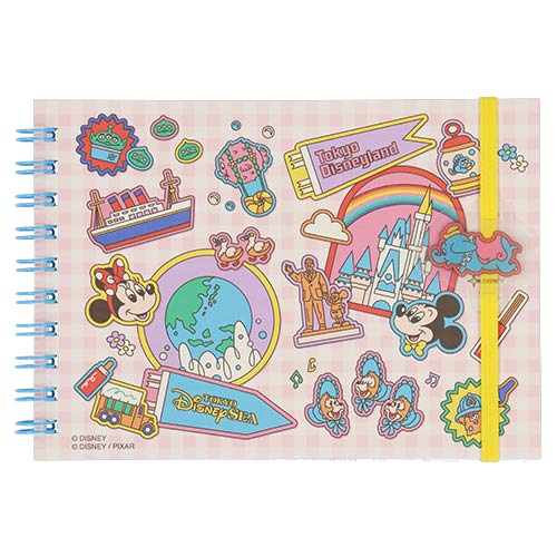 DEC 11 PREORDER - Tokyo Disney Resort - Park Icons - Sticker Book