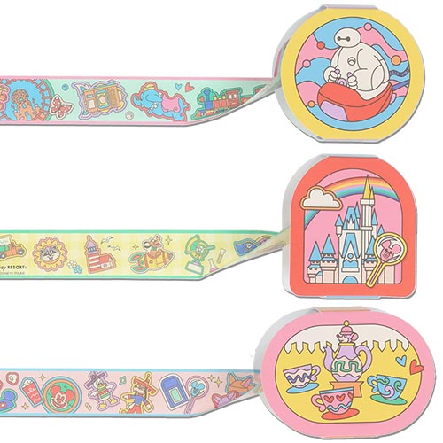 DEC 11 PREORDER - Tokyo Disney Resort - Park Icons - 3 Set Tape