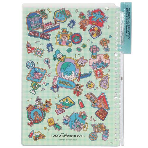 DEC 11 PREORDER - Tokyo Disney Resort - Park Icons - B5 Binder
