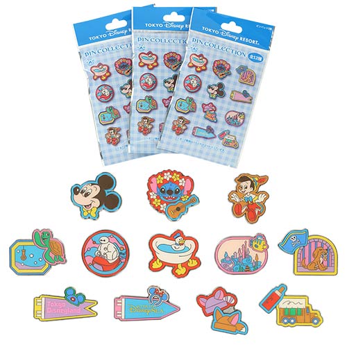 DEC 11 PREORDER - Tokyo Disney Resort - Park Icons - Pin Blind Bag