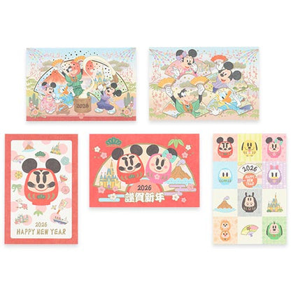 DEC 1 PREORDER - Tokyo Disney Resort - New Years 2025 - Postcard Set