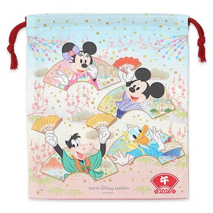 DEC 1 PREORDER - Tokyo Disney Resort - New Years 2025 - Drawstring Bsg