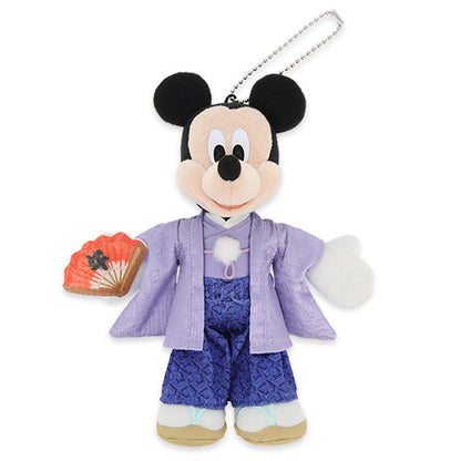 Tokyo Disney Resort - New Years 2025 - Mickey Mouse - Plush Keychain / Pin