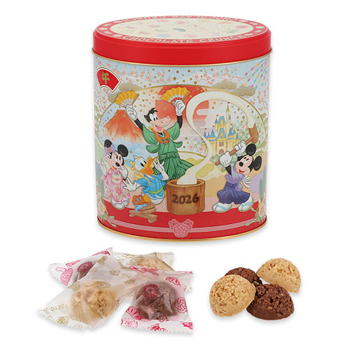 DEC 1 PREORDER - Tokyo Disney Resort - New Years 2025 - Chocolate Crunch Tin