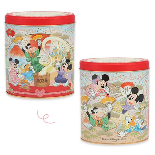 DEC 1 PREORDER - Tokyo Disney Resort - New Years 2025 - Chocolate Crunch Tin
