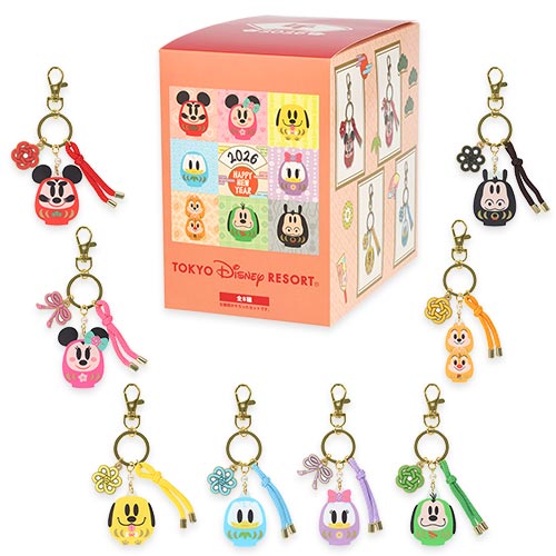 DEC 1 PREORDER - Tokyo Disney Resort - New Years 2025 - Keychain Blind Box - Full Set