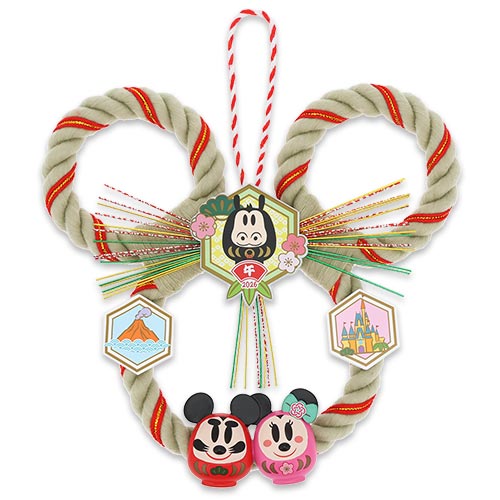 DEC 1 PREORDER - Tokyo Disney Resort - New Years 2025 - Wreath Decoration