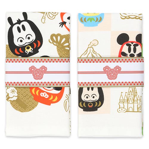 DEC 1 PREORDER - Tokyo Disney Resort - New Years 2025 - Face Towel Set