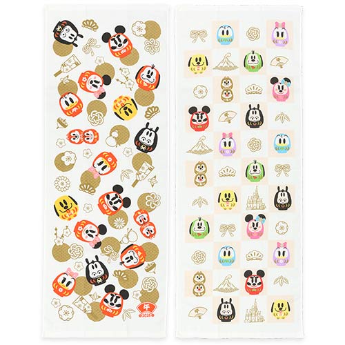 DEC 1 PREORDER - Tokyo Disney Resort - New Years 2025 - Face Towel Set