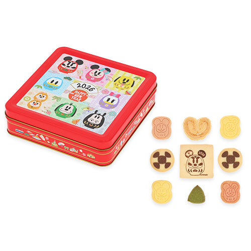 DEC 1 PREORDER - Tokyo Disney Resort - New Years 2025 - Assorted Cookie Tin