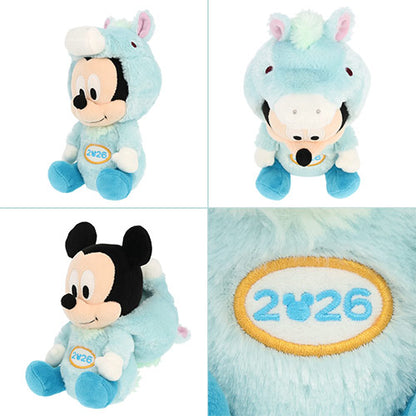 NOV 17 PREORDER - Tokyo Disney Resort - New Years 2025 - Mickey Mouse - Zodiac Plush & Finger Puppet Set