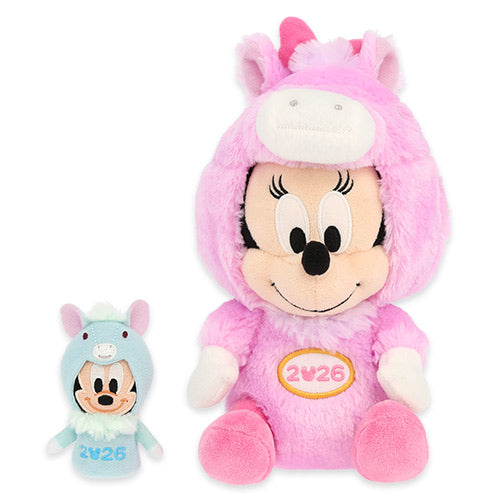 NOV 17 PREORDER - Tokyo Disney Resort - New Years 2025 - Minnie Mouse - Zodiac Plush & Finger Puppet Set