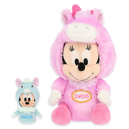 NOV 17 PREORDER - Tokyo Disney Resort - New Years 2025 - Minnie Mouse - Zodiac Plush & Finger Puppet Set