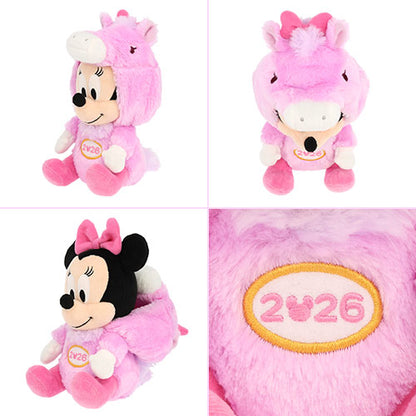 NOV 17 PREORDER - Tokyo Disney Resort - New Years 2025 - Minnie Mouse - Zodiac Plush & Finger Puppet Set